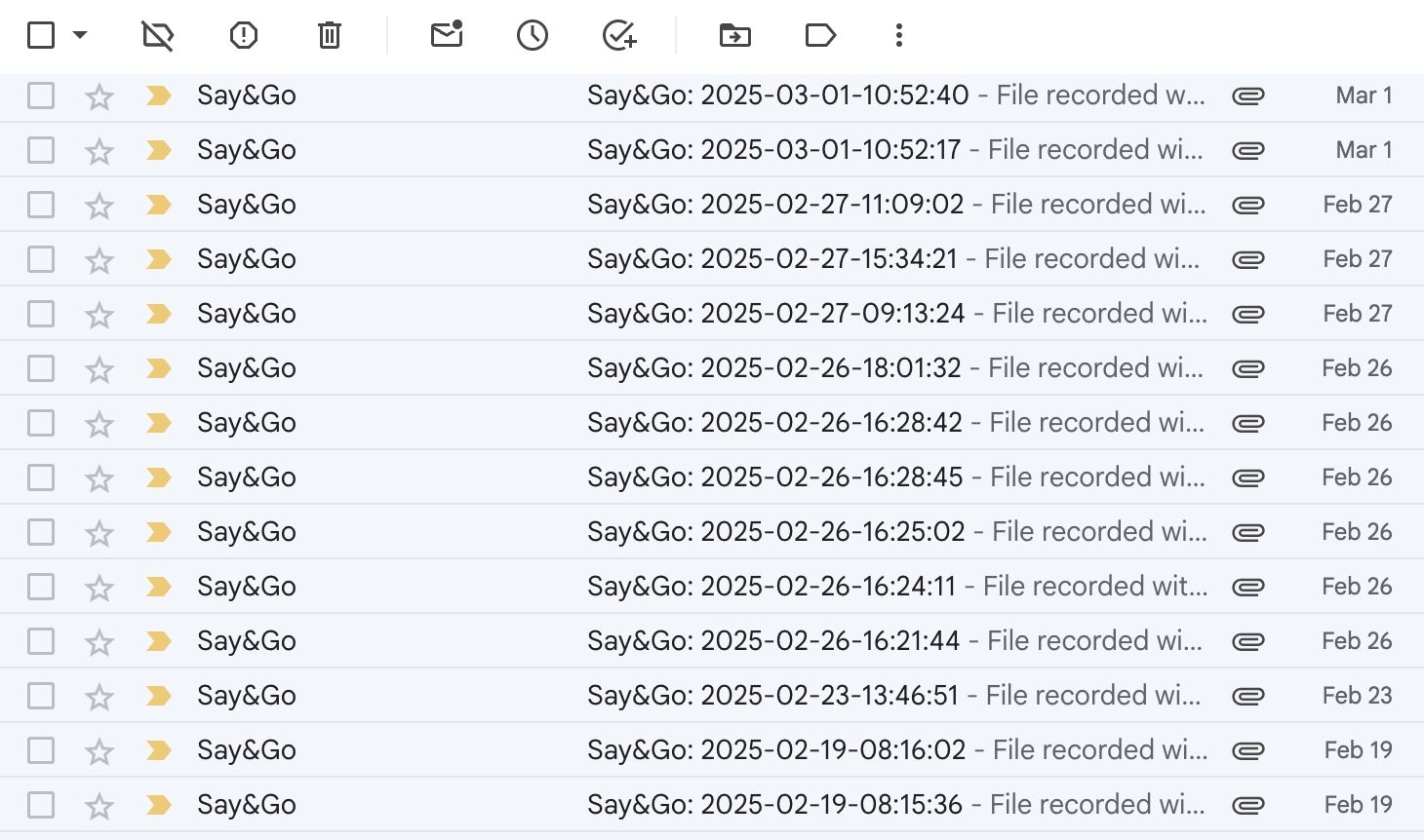 Delegate tasks with voice notes